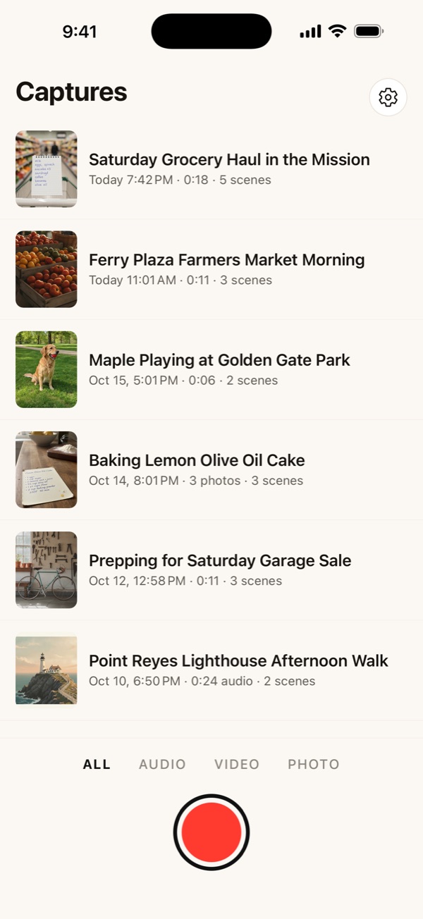The Simple Capture library with a garage sale and other captures